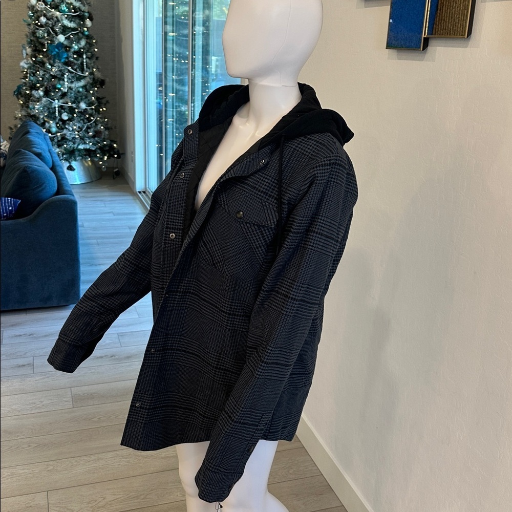 Volcom Navy Plaid winter snow Jacket - Picture 13 of 13
